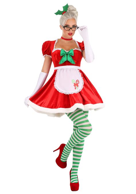 sexy mrs clause|Sexy Classic Mrs. Claus Costume for Women .